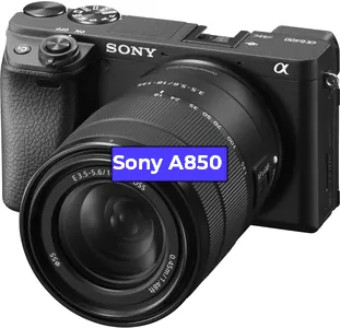 Ремонт фотоаппарата Sony A850 в Саранске